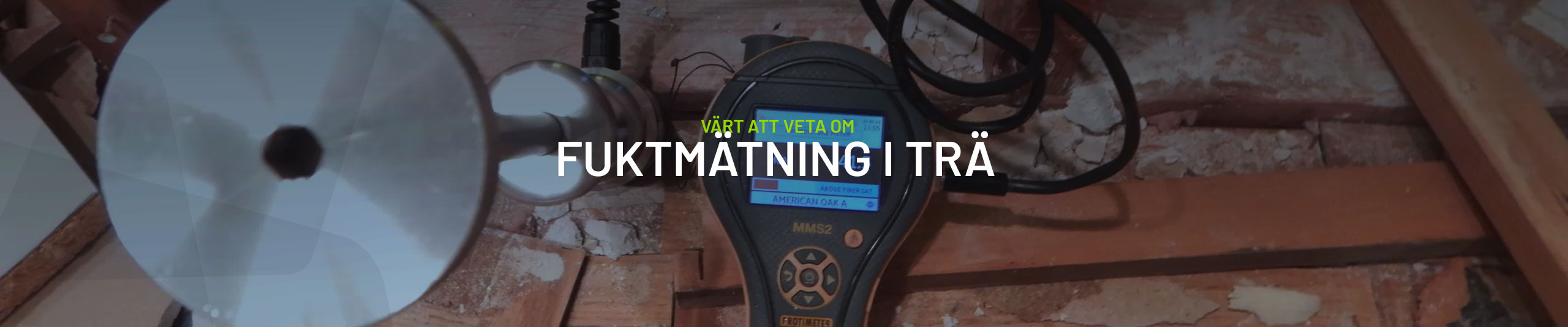 Fuktmätning i trä